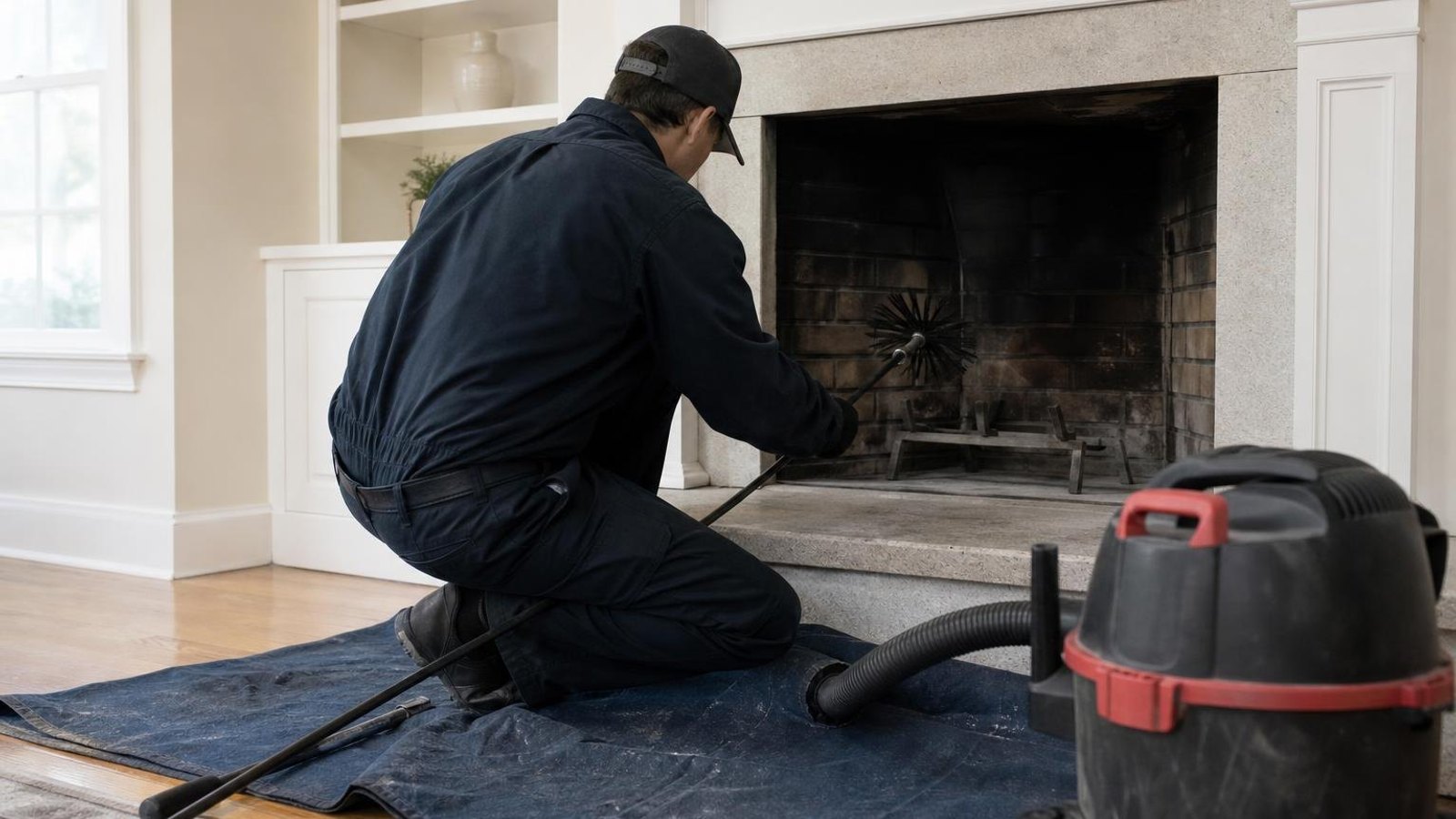 Practical chimney sweep & inspection in Natick